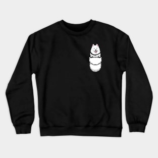 Samoyed Pocket Dog Crewneck Sweatshirt